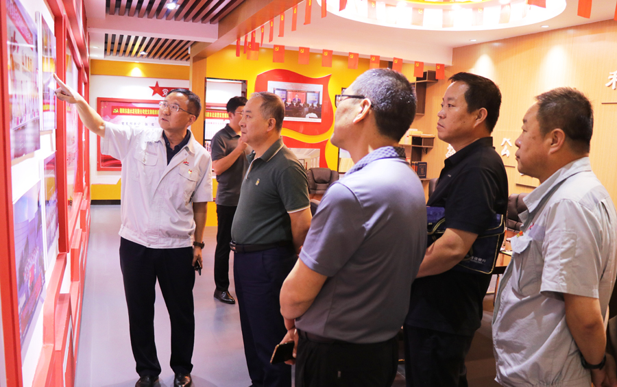 朝阳市委组织部部务委员张伟华莅临朝阳公司调研指导党建工作 朝阳市委组织部部务委员张伟华莅临朝阳公司调研指导党建工作