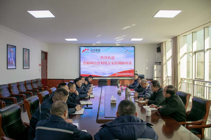 山西省循环经济利用专家组莅临临汾公司调研指导工作