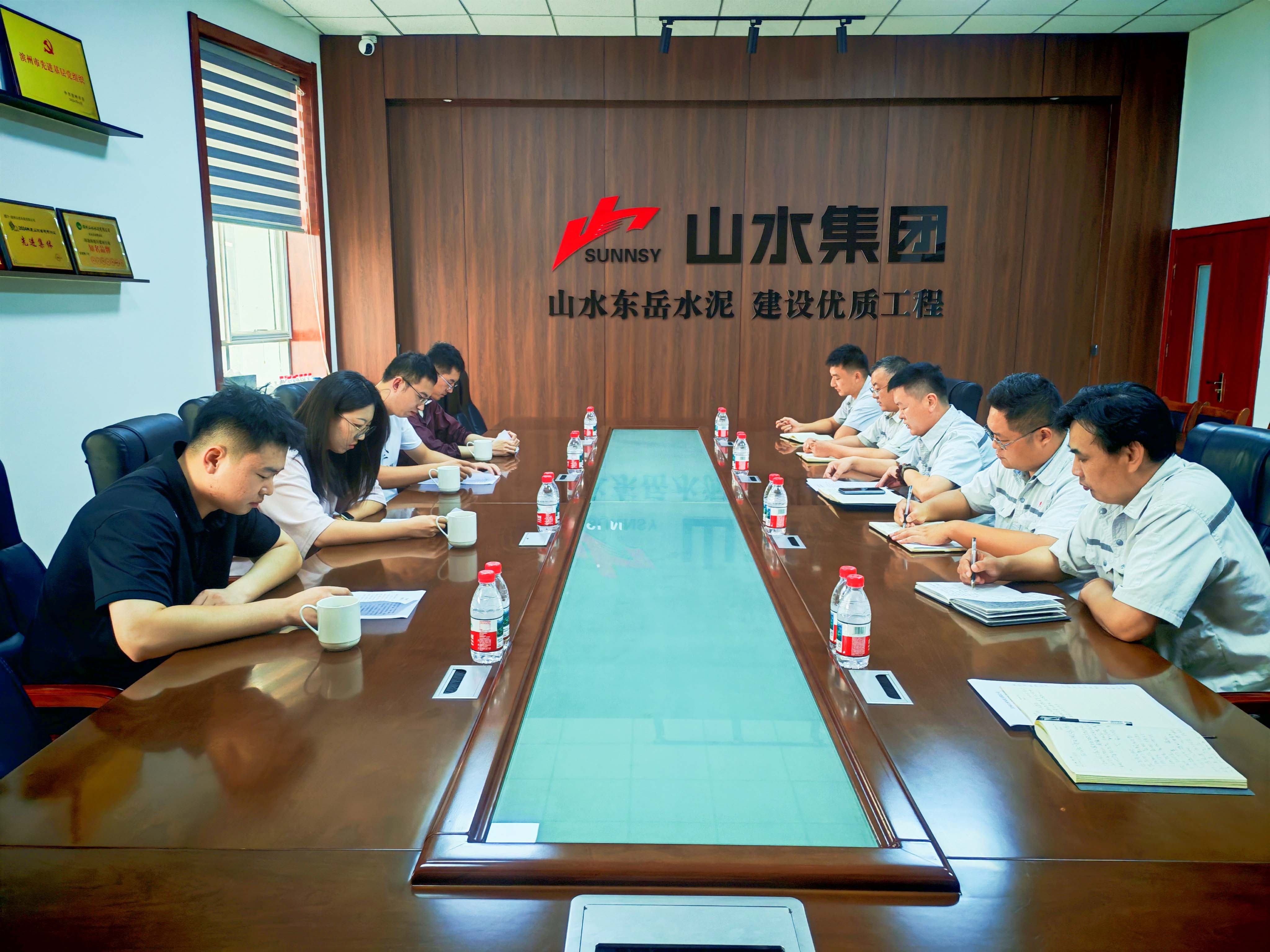 滨州市财政局调研滨州公司智能工厂建设情况 滨州市财政局调研滨州公司智能工厂建设情况